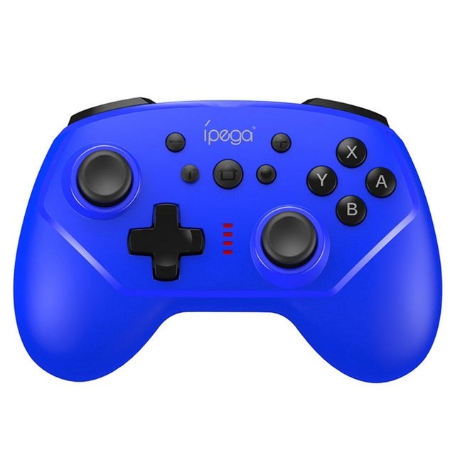 IPEGA PG-9162 Bluetooth Wireless/USB Wired Gamepad Dual Motor Vibration Game Controller for Nintendo Switch Console Blue IPEGA PG-9162 Bluetooth Wireless/USB Wired Gamepad Dual Motor Vibration Game Controller for Nintendo Switch Console Blue